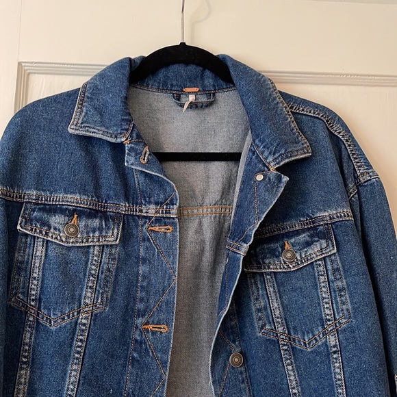 NWT Free People jean jacket - Picture 2 of 4